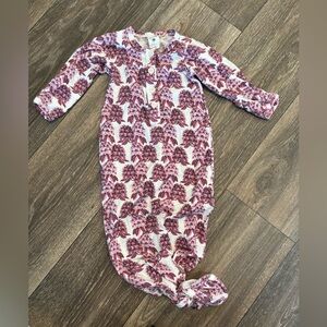 Kate Quinn hydrangea knotted gown